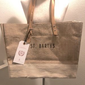 Apolis Market Bag, Durable, Canvas, Adjustable leather straps